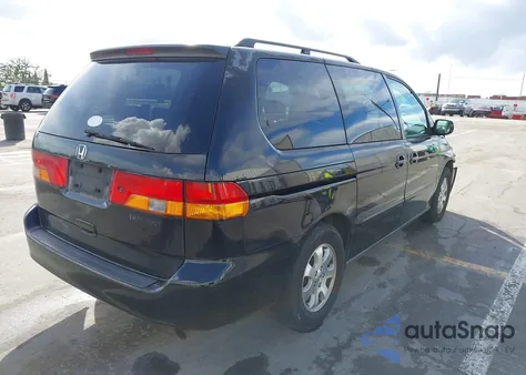 2004 Honda Odyssey Ex-L from USA, damaged, VIN 5FNRL18074B076928